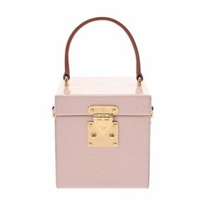 LOUIS VUITTON Vernis Bleecker Rose Pink Ballerine Monogram Handbag